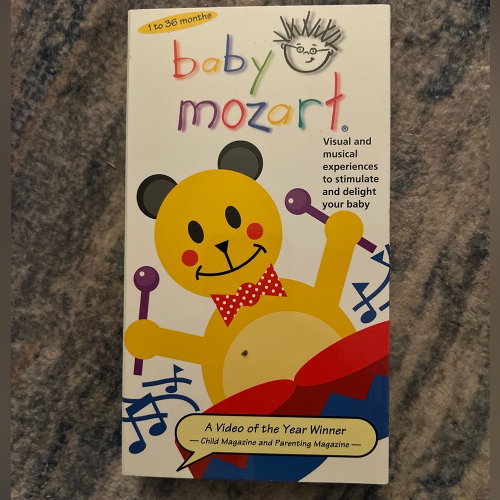 Baby Einstein BABY MOZART Visual Musical Experience VHS 1-36 Mo. Educational